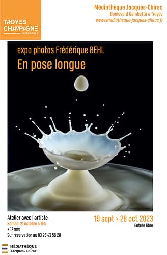 Exposition En pose longue à la médiathèque Jacques Chirac